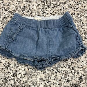 Crewcuts Ruffled Blue Kids Shorts